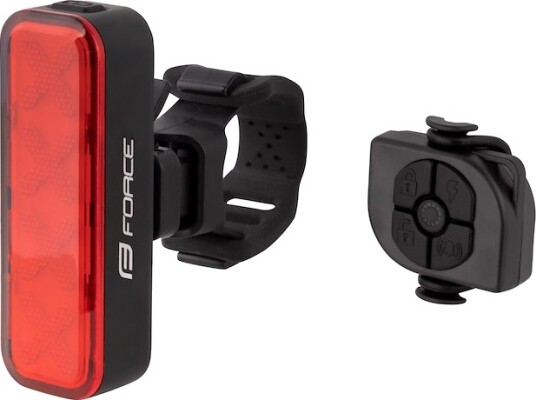 FORCE alarm baklykt USB-oppladbar 300 lumen