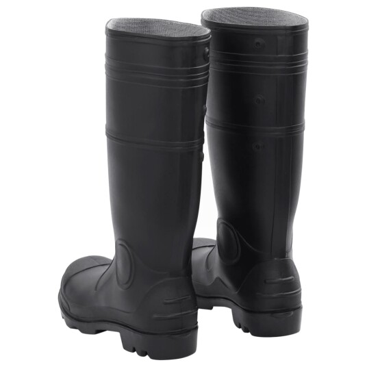Regnstøvler svart str 43 PVC Regnstøvler svart str 43 PVC
