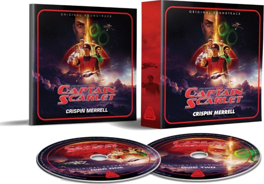 Crispin Merrell New Captain Scarlet O.S.T. CD Crispin Merrell New Captain Scarlet O.S.T. CD
