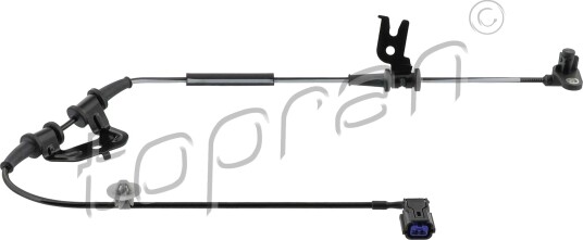 Sensor, ABS TOPRAN 822 111