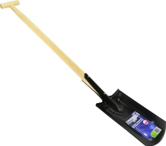 Geko Hagespade Forsterket Montert 5