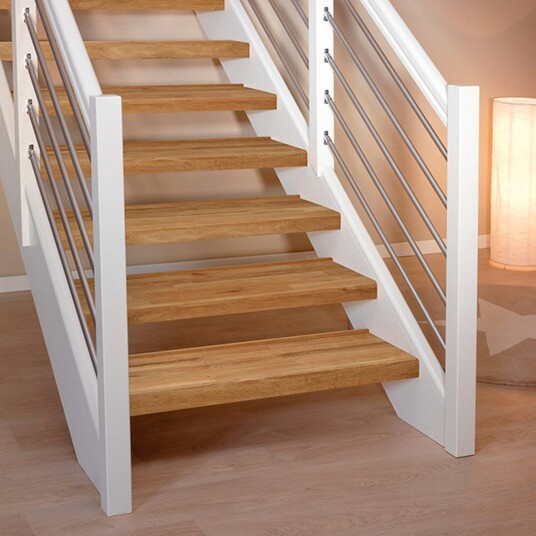 Trappefornyer Lundbergs Eik 3-stav Sättsteg ek 1300x160x9