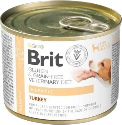 Brit Veterinary Diet Dog Grain Free Can Hepatic (200 G)