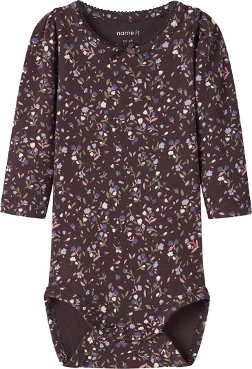 Name It Body I/e NbfOceana Chocolate Plum Name It 62 Langermet Body Brun