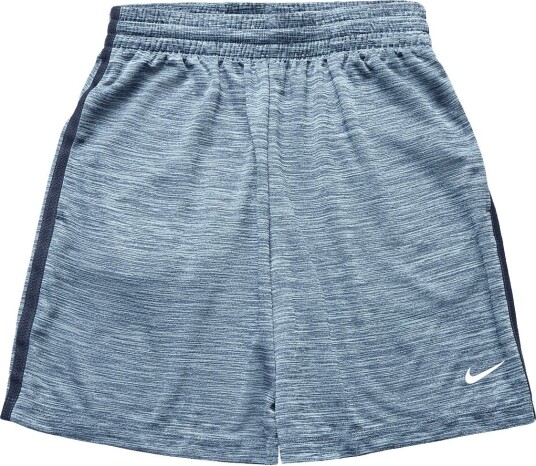 Nike B Nk Df Multi Short Lbr Hthr MIDNIGHT NAVY/FOOTBALL BLUE/WH 158 170