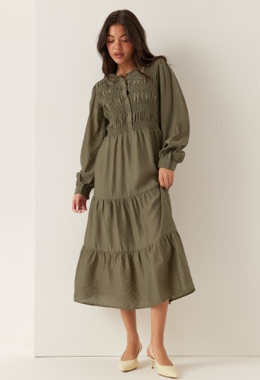 Happy Holly Smock Midi Dress Happy Holly Smock Midi Dress