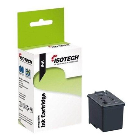ISOTECH - black - compatible - ink cartridge (alternative for: HP 27) - Blekkpatron Svart