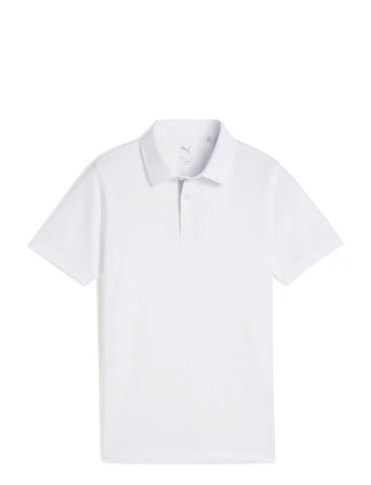 PUMA Golf Boys Pure 2.0 Polo White 152 PUMA Golf Boys Pure 2.0 Polo White 152