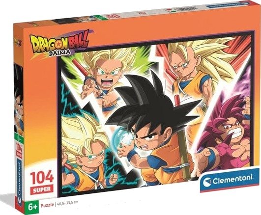 Clementoni Puzzle Super Dragon Ball Daima -2- 104 pieces 2D Puslespill