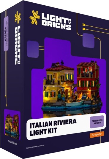 Light My Bricks Italian Riviera lyssett
