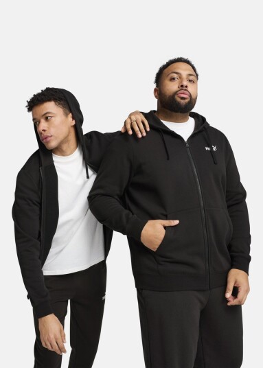 Ess No. 1 Logo Full Zip Hoodie Puma Black 2xl Hoodies Ess No. 1 Logo Full Zip Hoodie Puma Black 2xl Hoodies