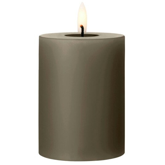 Ester & Erik Led Pillar Candle 10 cm Caviar