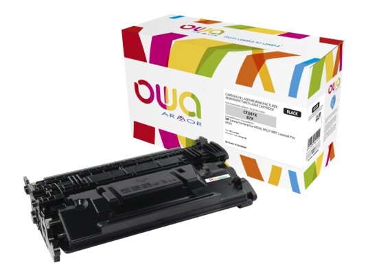 Owa-Toner Kompatibel Med Hp Cf287x 18000 Sider Svart