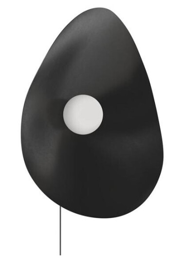 Norr11 Fuji Vegglampe Stor Brent Svart