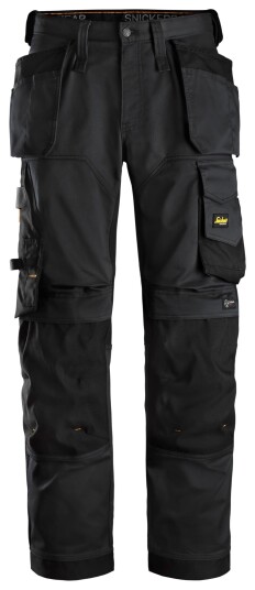 Snickers Workwear 6251 AllroundWork Arbeidsbukse Svart, Klær