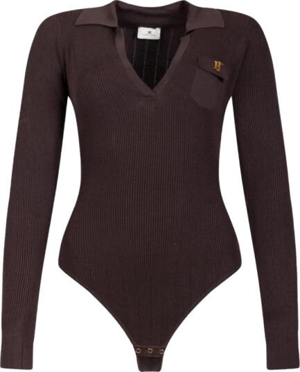 Elisabetta Franchi Dame Topper Brun L,