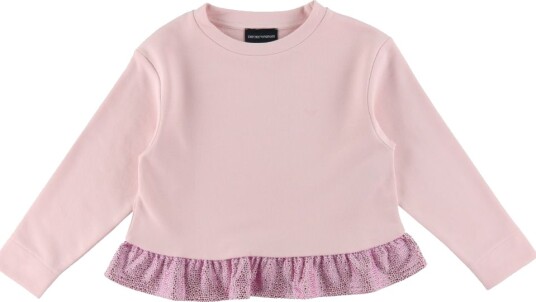 Emporio Armani Collegegenser   Lilla Chiaro m. Rhinestone   Emporio Armani   6 år 116   Collegegenser   Rosa