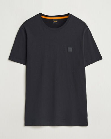 Boss ORANGE Tales Logo Crew Neck T-Shirt Black