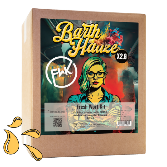 Fwk FWK Barth Haaze X2.0 Fresh Wort Kit BRU 1 og Citra NEIPA Fwk FWK Barth Haaze X2.0 Fresh Wort Kit BRU 1 og Citra NEIPA