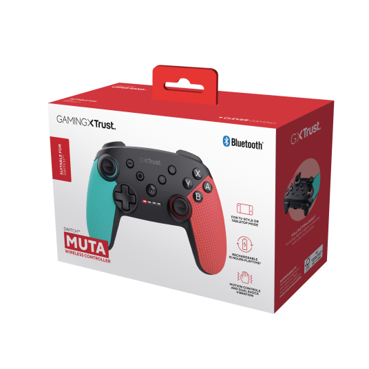Trust Trådløs håndkontroll Gxt 1246b Muta Nintendo Switch/Switch 2 Trust Trådløs håndkontroll Gxt 1246b Muta Nintendo Switch/Switch 2