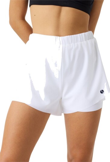 Björn Borg Ace 2 In 1 Shorts White XL