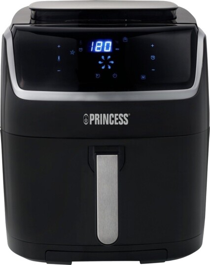 Princess 182080 Airfryer med Damp 6,5L - 1700W, Svart