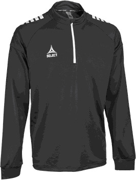 Select Training Sweat 1/2 Zip Spain v25 treningsgenser unisex Black S