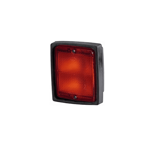 Hella square fog tail light red