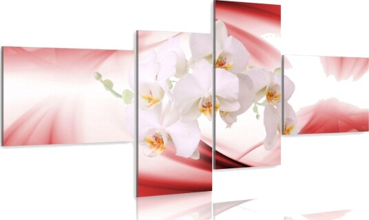 Bilde An Orchid In Pink Shade 100x45 Artgeist sp. z o. o.