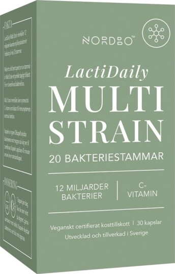 NORDBO LactiDaily Multi Strain 30caps NORDBO LactiDaily Multi Strain 30caps
