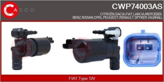 CASCO CWP74003AS Spylepumpe