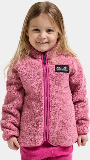 Didriksons Fleeceskjorte Gibbs Kids Fullzip 2 Rosa Didriksons Fleeceskjorte Gibbs Kids Fullzip 2 Rosa