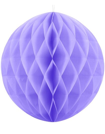 Lavendelfarget Honeycomb Ball 40 cm Lavendelfarget Honeycomb Ball 40 cm
