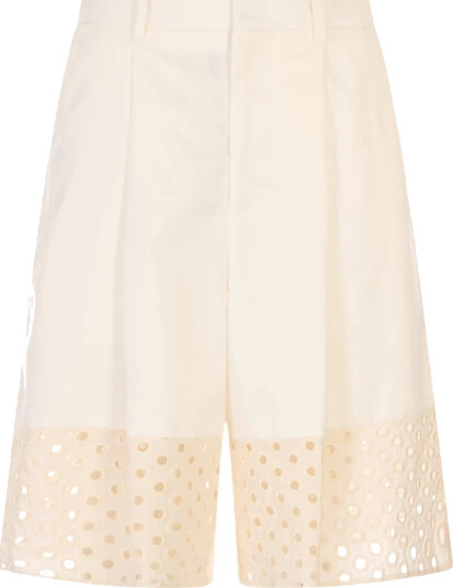 Marni Dame Shorts Hvit S, Marni Dame Shorts Hvit S,