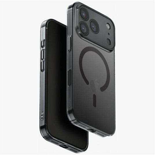 Uniq Airsuit Magclick Mobildeksel for iPhone 17 Pro Svart