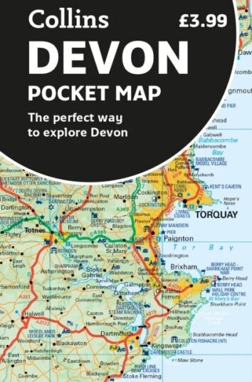 Devon Pocket Map Av Collins Maps