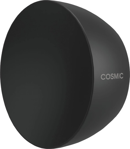 Kosmisk krok matt svart