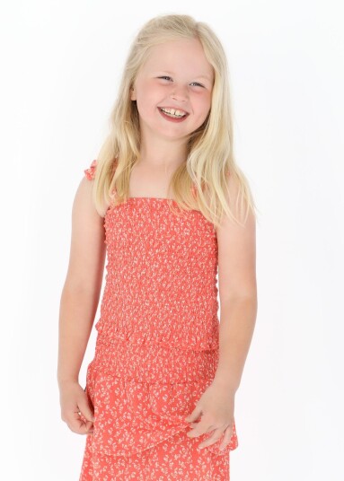 Seaside Maine Smock Top Jr Blush Flower 150 Topper Seaside Maine Smock Top Jr Blush Flower 150 Topper