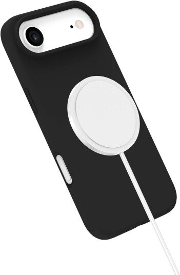 Estuff Infinite Rome - Beskyttende Deksel For Mobiltelefon - Magnetisk - Magsafe-Samsvar - Polykarbonat, Resirkulert Silikon - Svart - For Apple Iphone Air