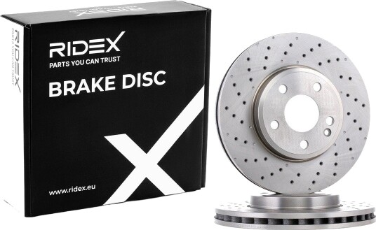 RIDEX 82B0750 Bremseskive RIDEX 82B0750 Bremseskive