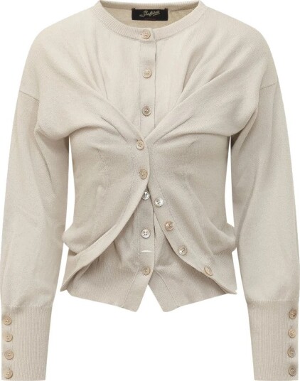 Seafarer Dame Strikkevarer Beige S, Seafarer Dame Strikkevarer Beige S,