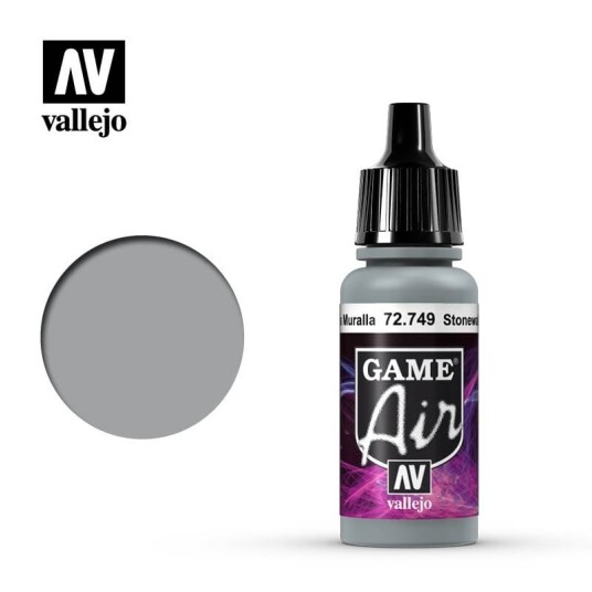 Vallejo Game Air Stonewall Grey 17ml (72.749)