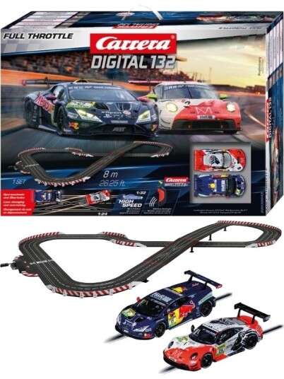 Carrera Digital 132 Full Throttle Bilbane 8 Meter