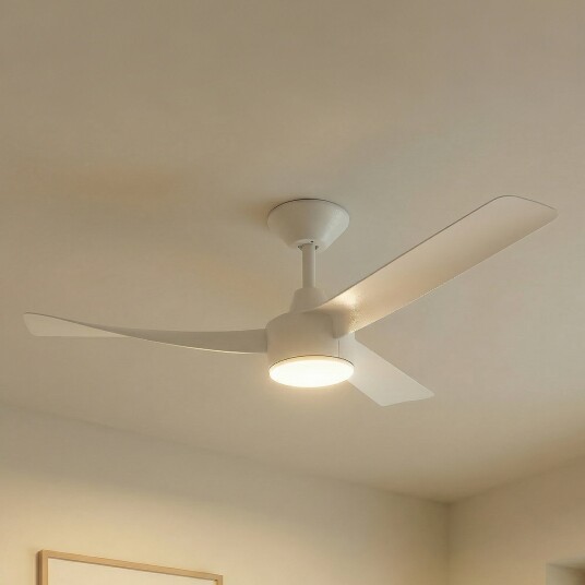 Taklampe Lucande Airona dimmbar Hvit Stue Plast Moderne 95 31.8 Hvit