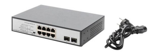 DIGITUS DN-95140 - switch - 8 ports - unmanaged - rack-mountable DIGITUS DN-95140 - switch - 8 ports - unmanaged - rack-mountable