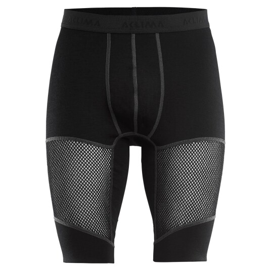 Aclima WoolNet Long Shorts Men S, Jet Black Aclima WoolNet Long Shorts Men S, Jet Black