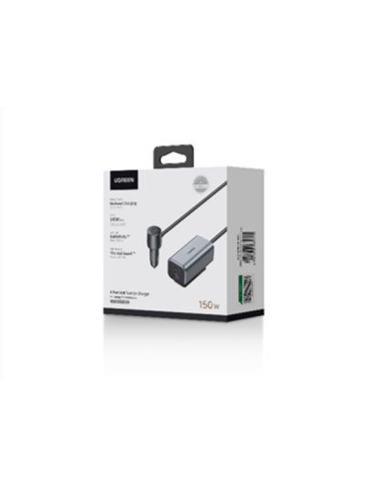 UGREEN 150w 4-Port Gan Fast Car Charger UGREEN 150w 4-Port Gan Fast Car Charger