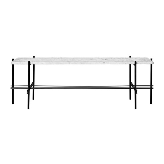 Gubi Ts Console 1 Hylle Sort/Hvit Marmor