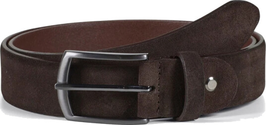 Howard London Suede Leather Belt Zack - Brown - 90 Howard London Suede Leather Belt Zack - Brown - 90