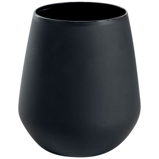 VEGA Drikkeglass Elanie; 42 cl 6.5x10 cm ØxH; Svart; 6 Stykk / Forpakning VEGA Drikkeglass Elanie; 42 cl 6.5x10 cm ØxH; Svart; 6 Stykk / Forpakning